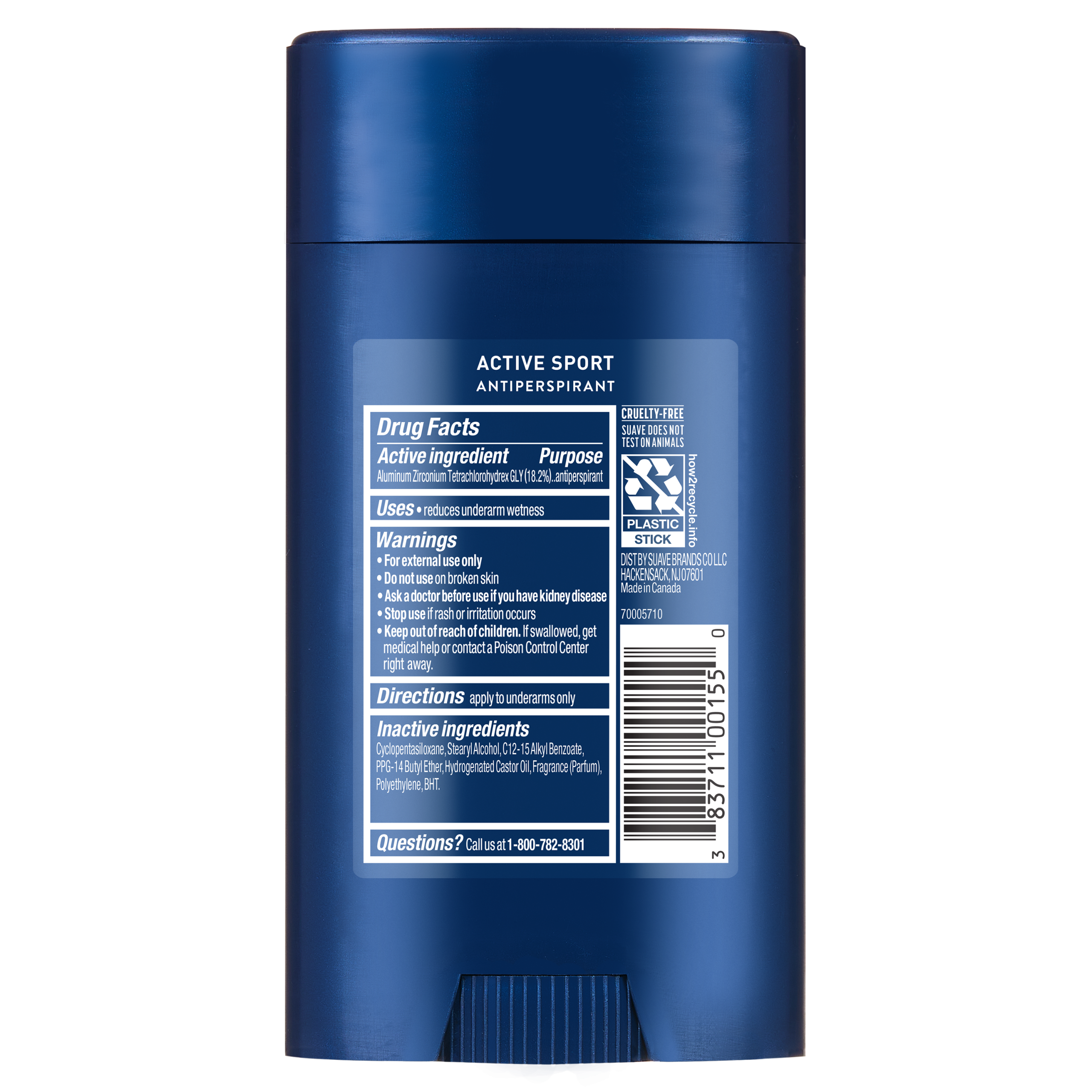 Active Sport Men's Antiperspirant Deodorant - Image 7