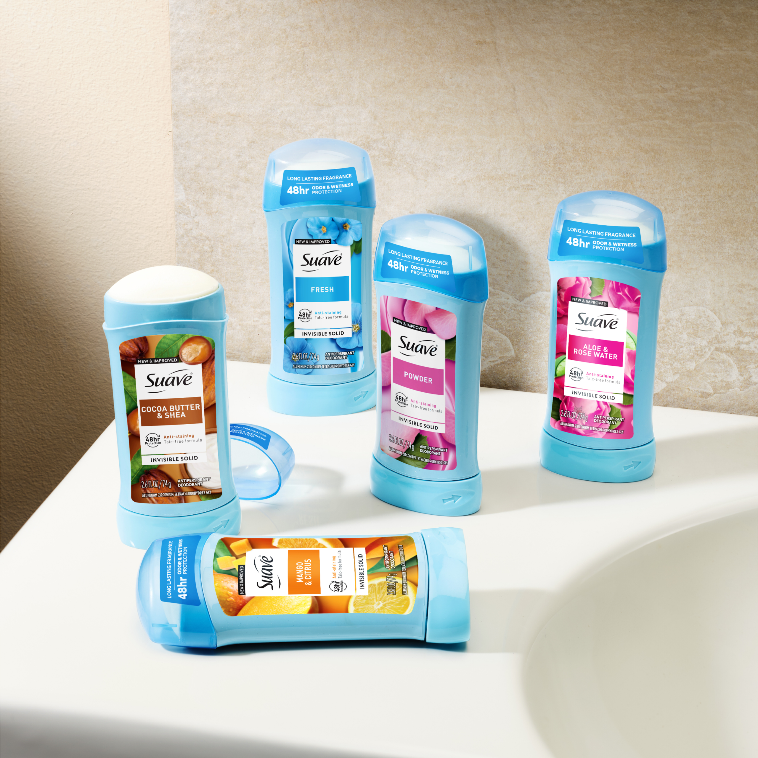 Powder Invisible Solid Antiperspirant Deodorant Stick - Image 5