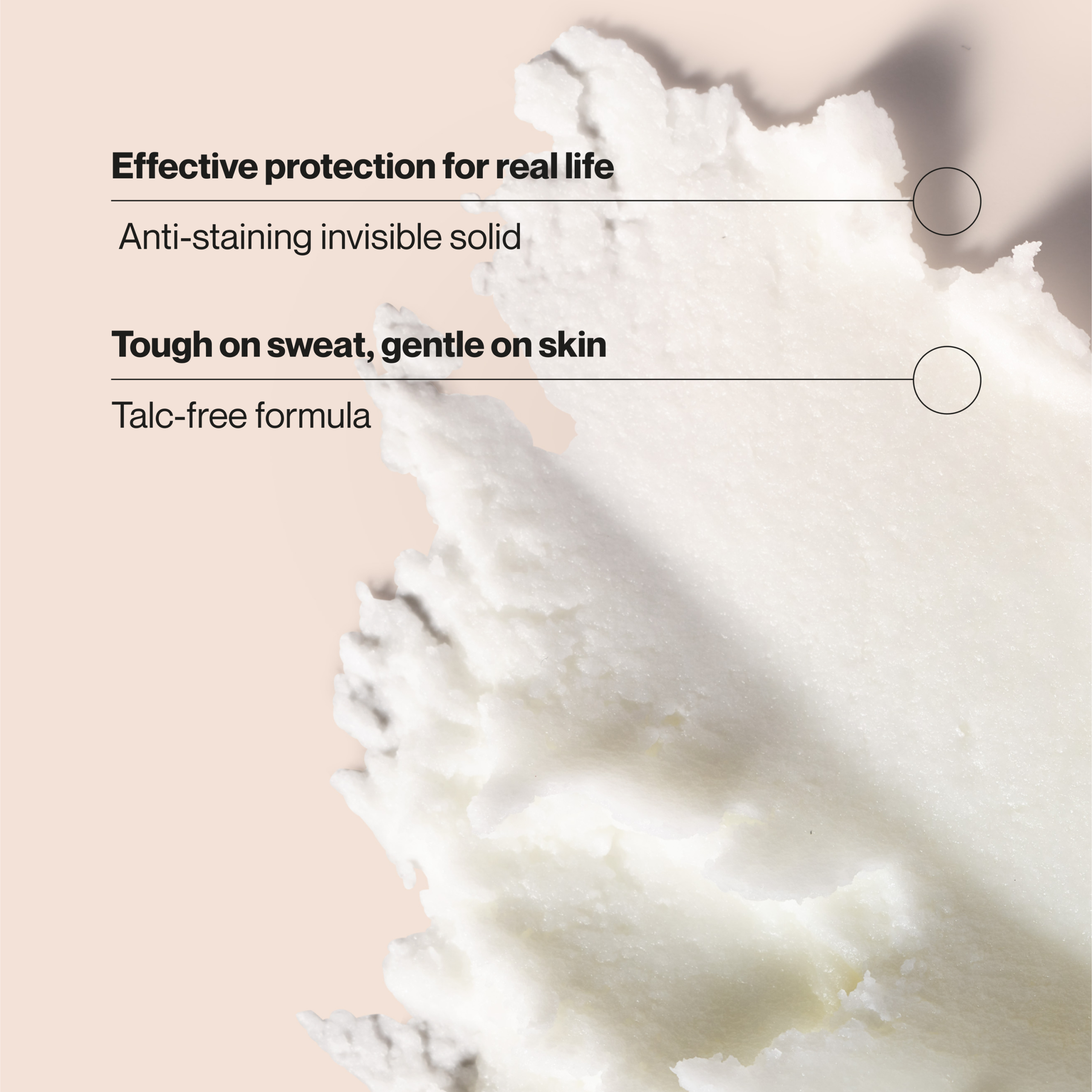 Powder Invisible Solid Antiperspirant Deodorant Stick - Image 3