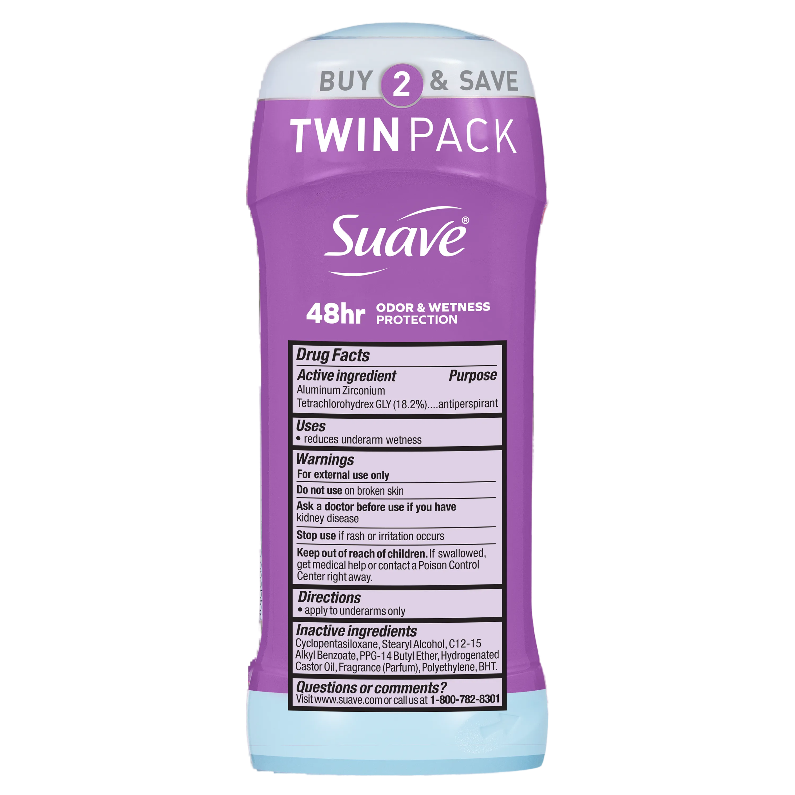Sweet Pea & Violet Invisible Solid Antiperspirant Deodorant Stick - Image 13