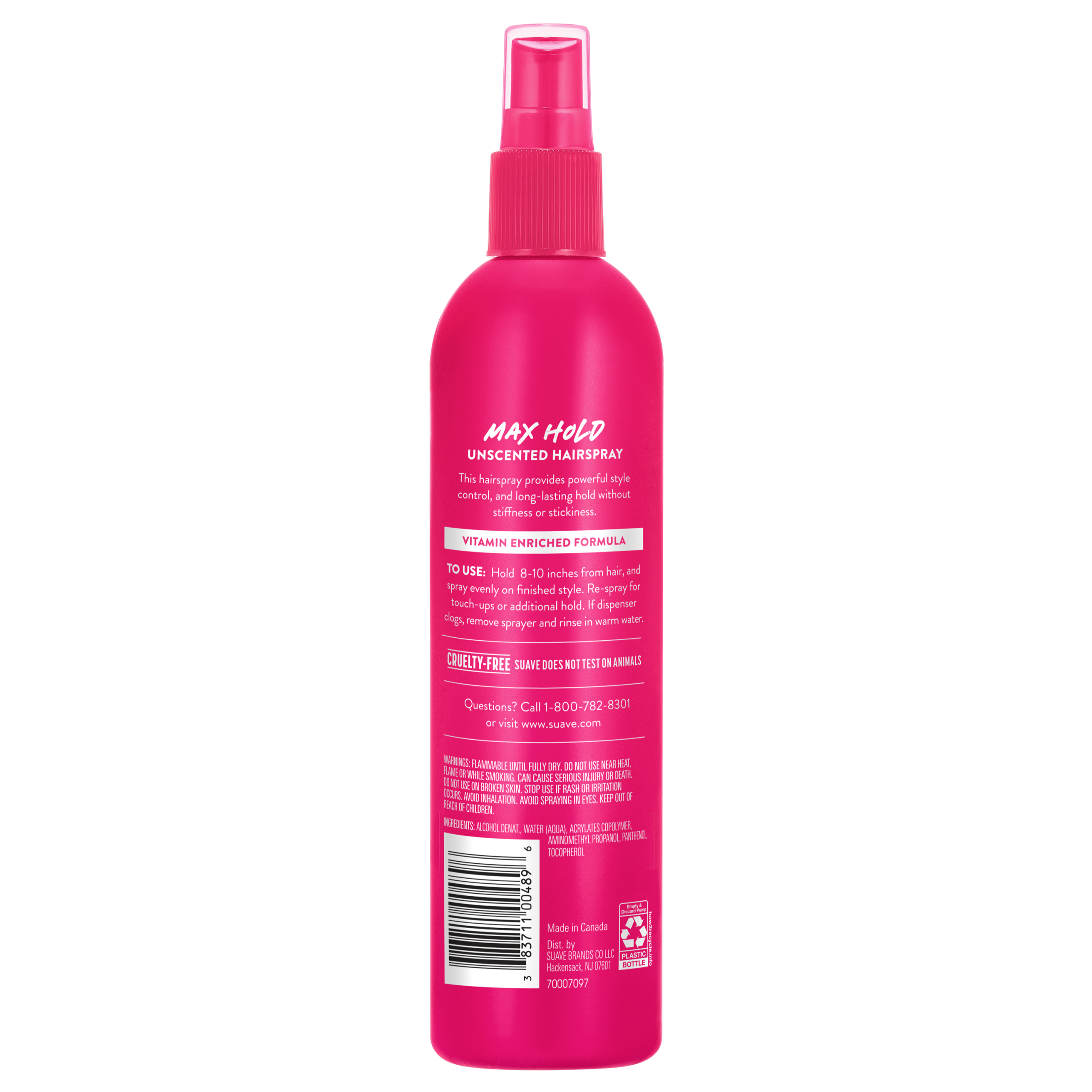 Max Hold Unscented Non-Aerosol Hairspray - Image 8