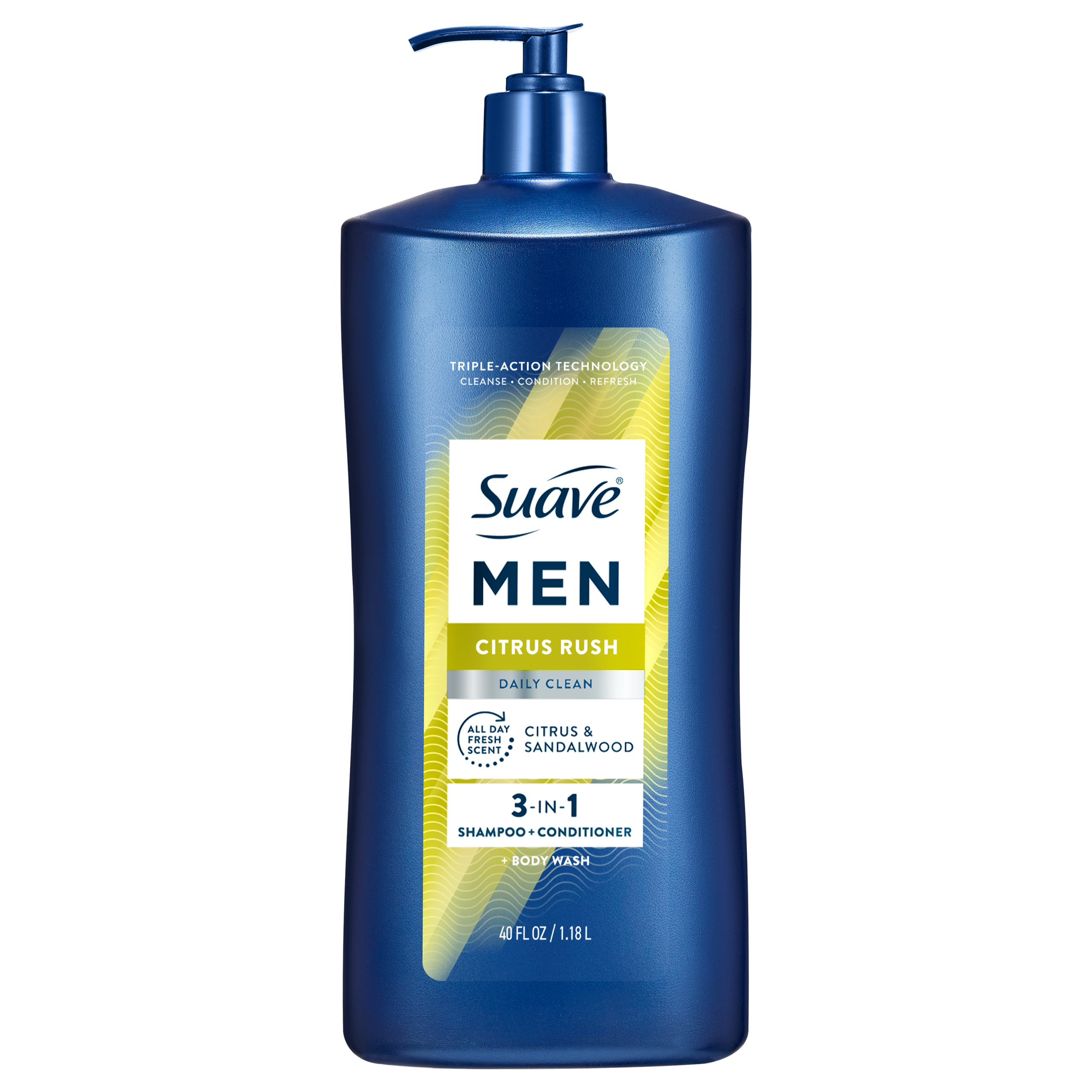 Men's Citrus Rush 3-in-1 Shampoo. Conditioner. & Body Wash - Image 15