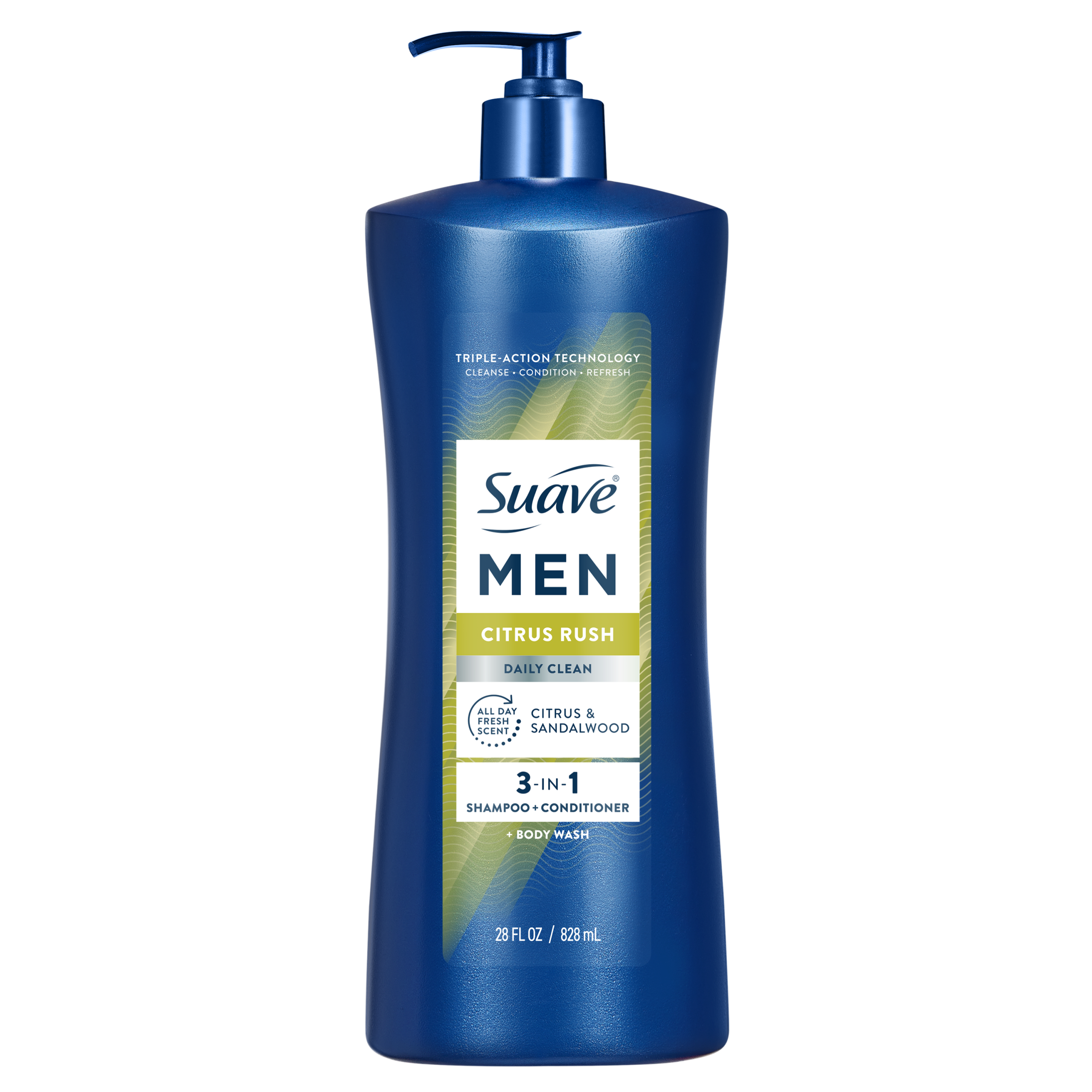Men's Citrus Rush 3-in-1 Shampoo. Conditioner. & Body Wash