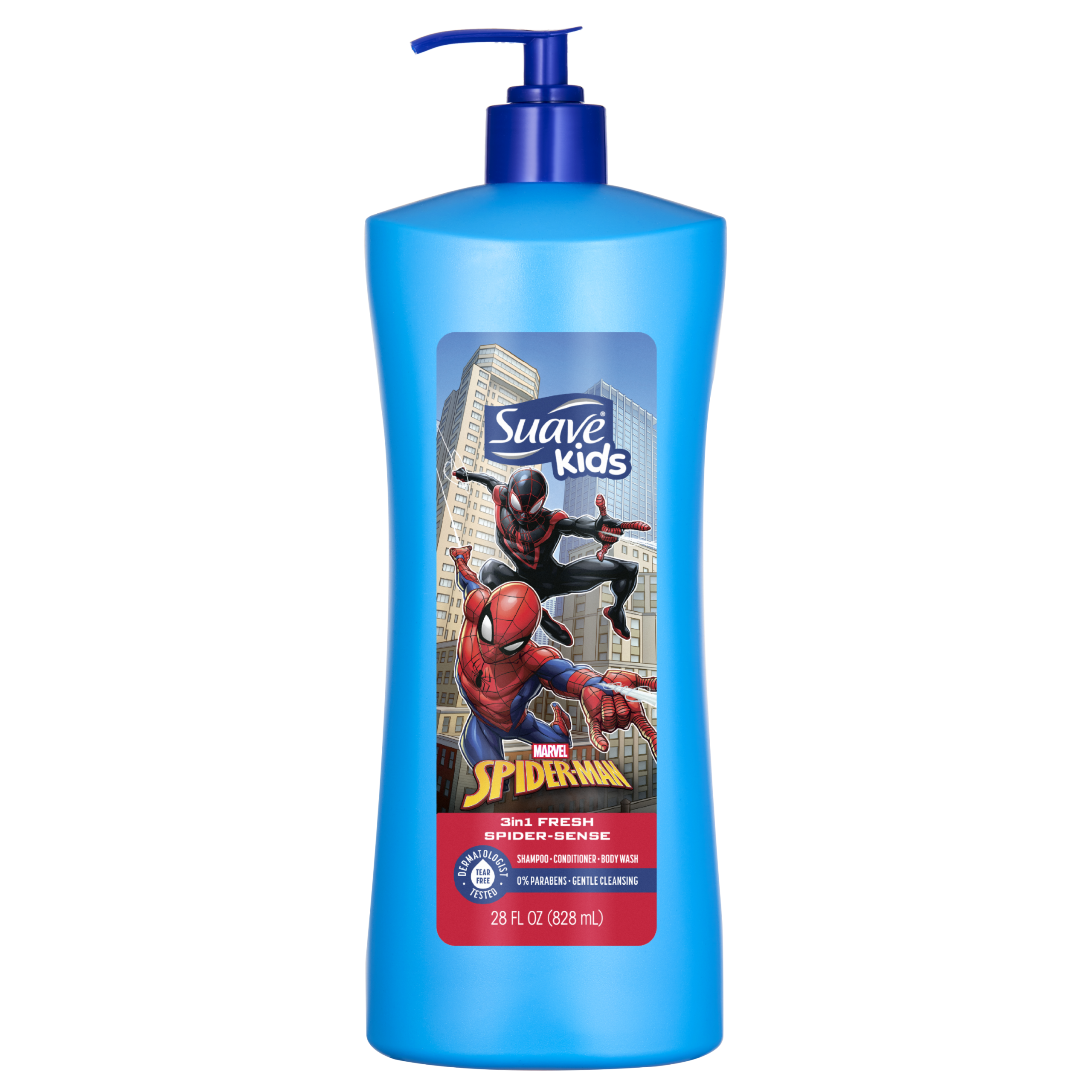 Marvel's Spider-Man 3-in-1 Shampoo. Conditioner. Body Wash