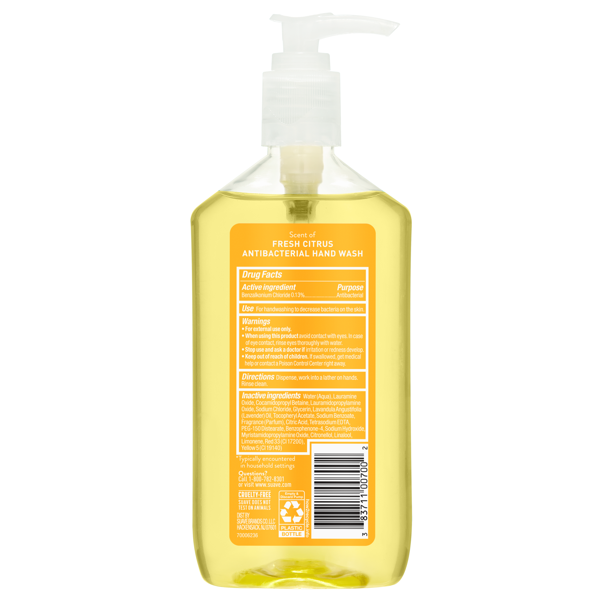 Fresh Citrus Antibacterial Hand Wash - Image 9