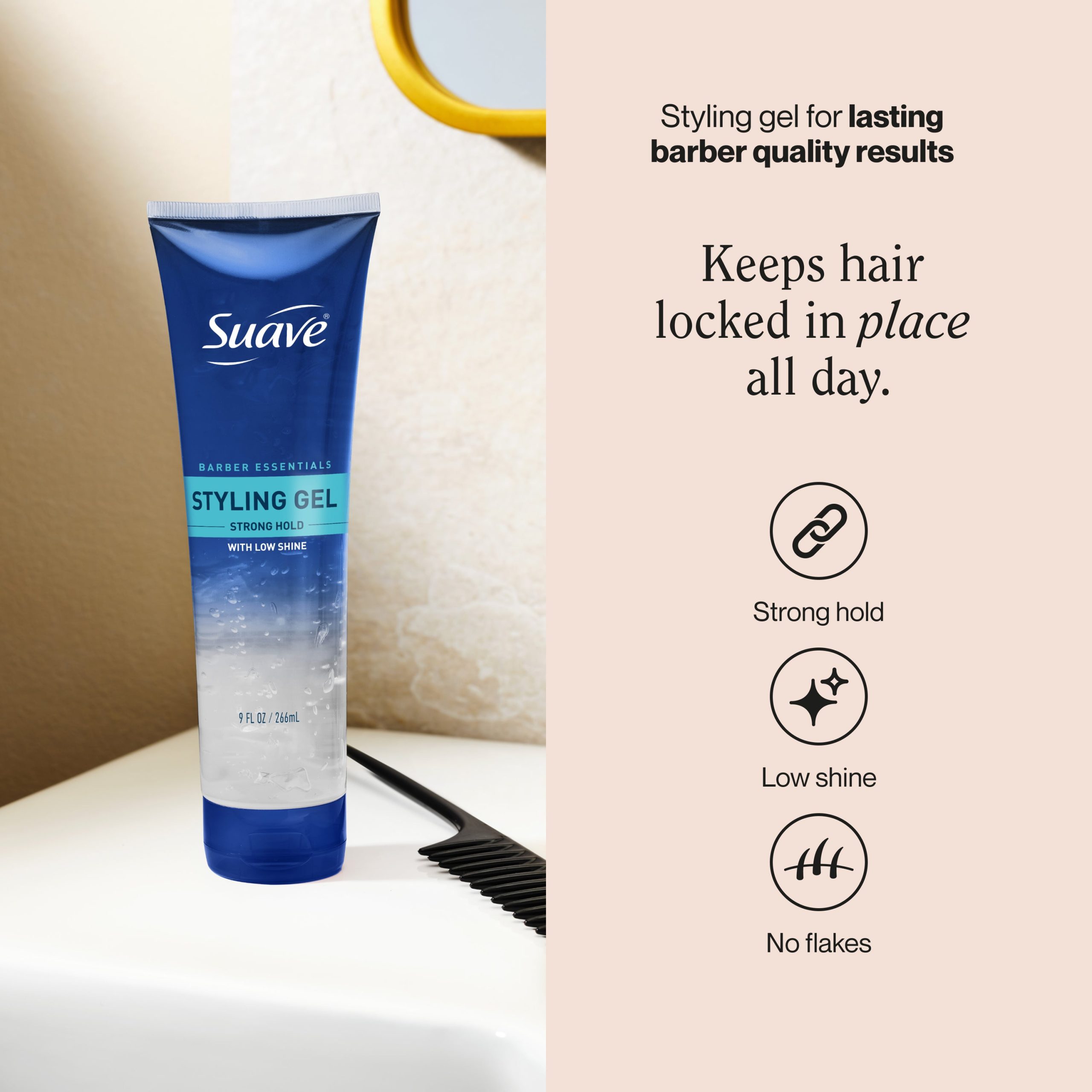 Barber Essentials Styling Gel for Men - Image 2