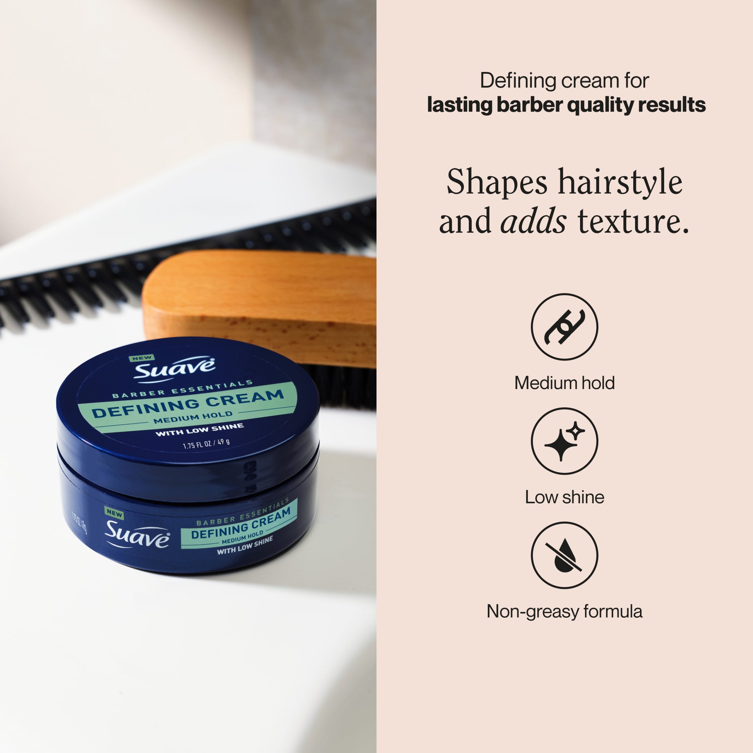 Barber Essentials Defining Cream for Men - Image 2