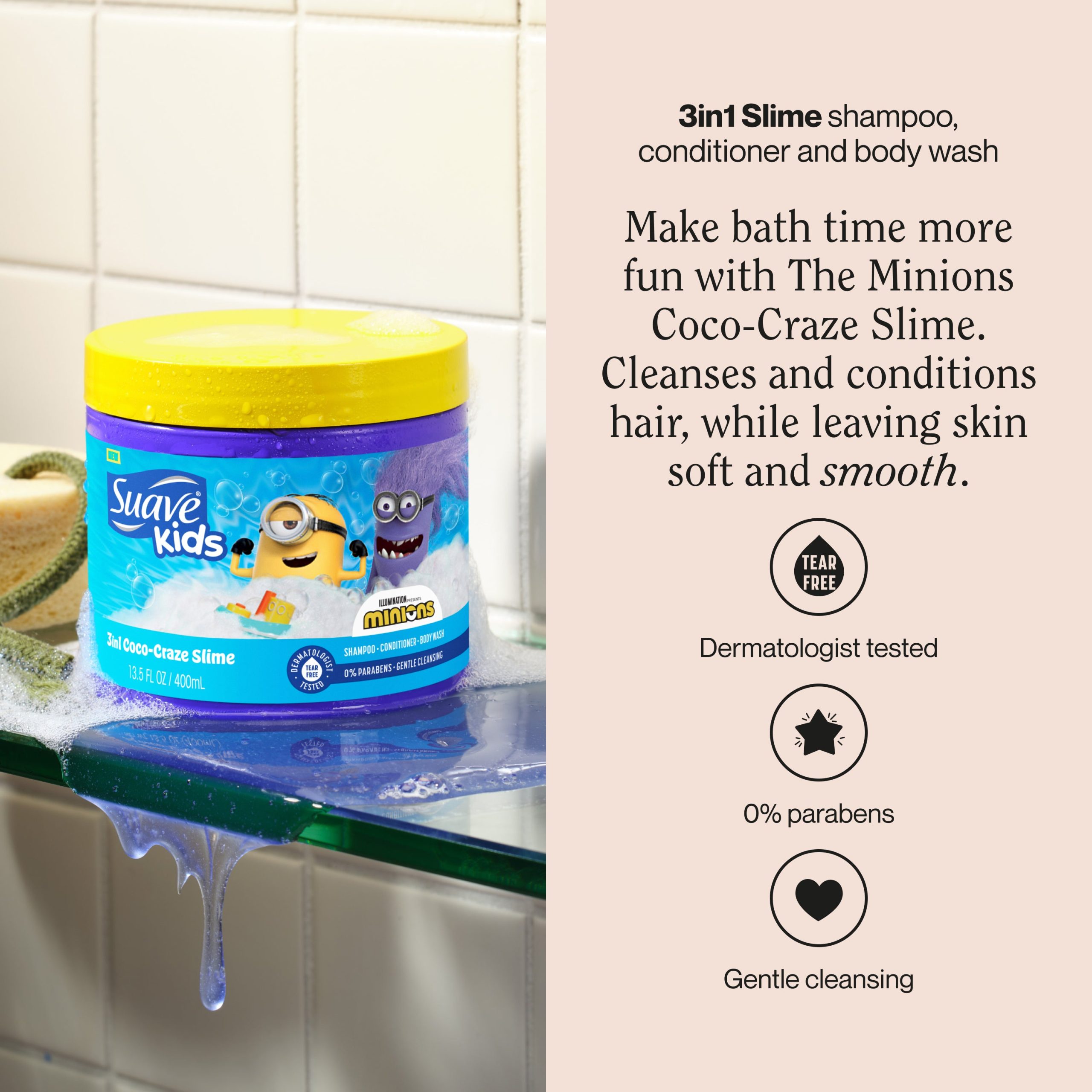 Coco-Craze Slime 3-In-1 Shampoo. Conditioner. and Body Wash - Image 2