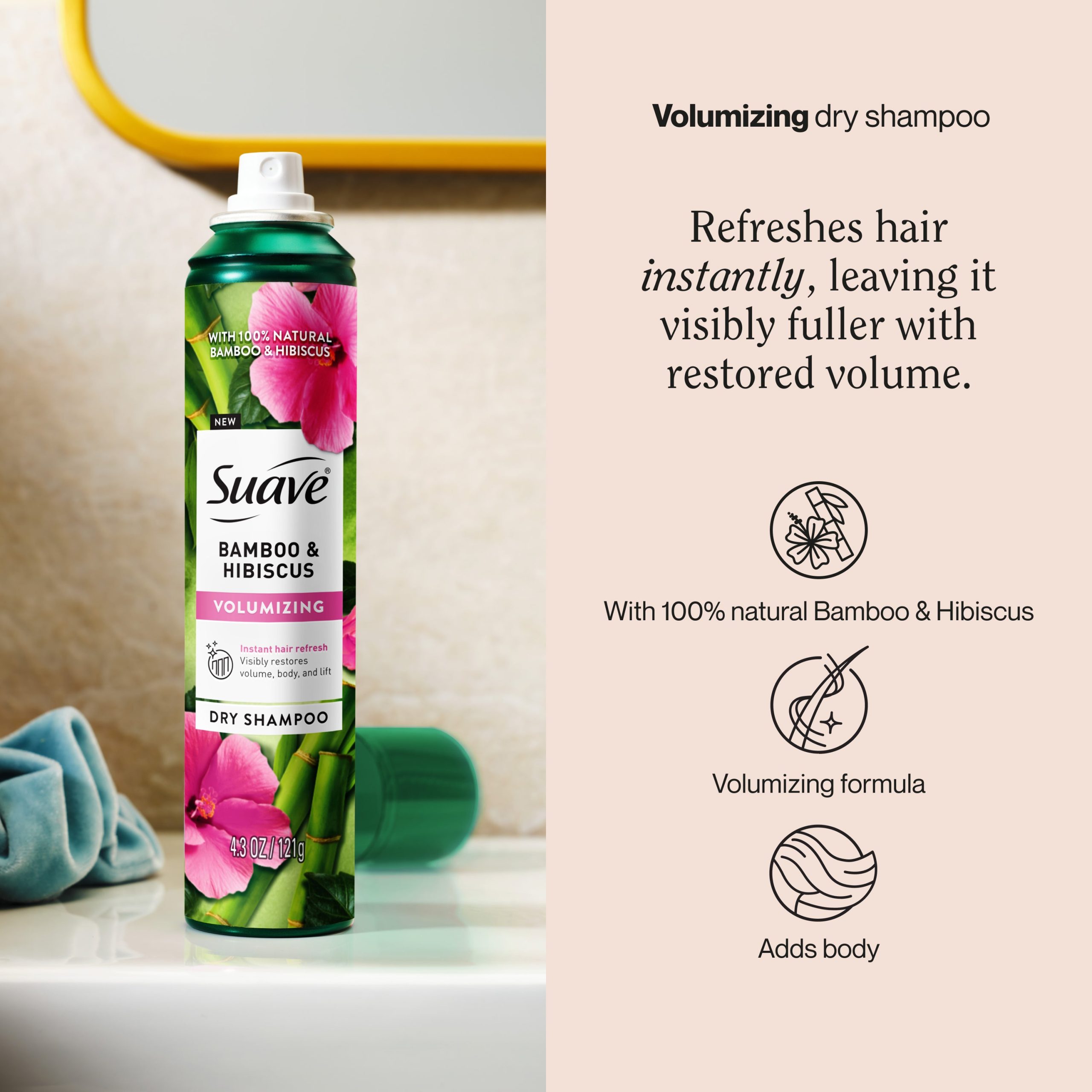 Bamboo & Hibiscus Volumizing Dry Shampoo - Image 2