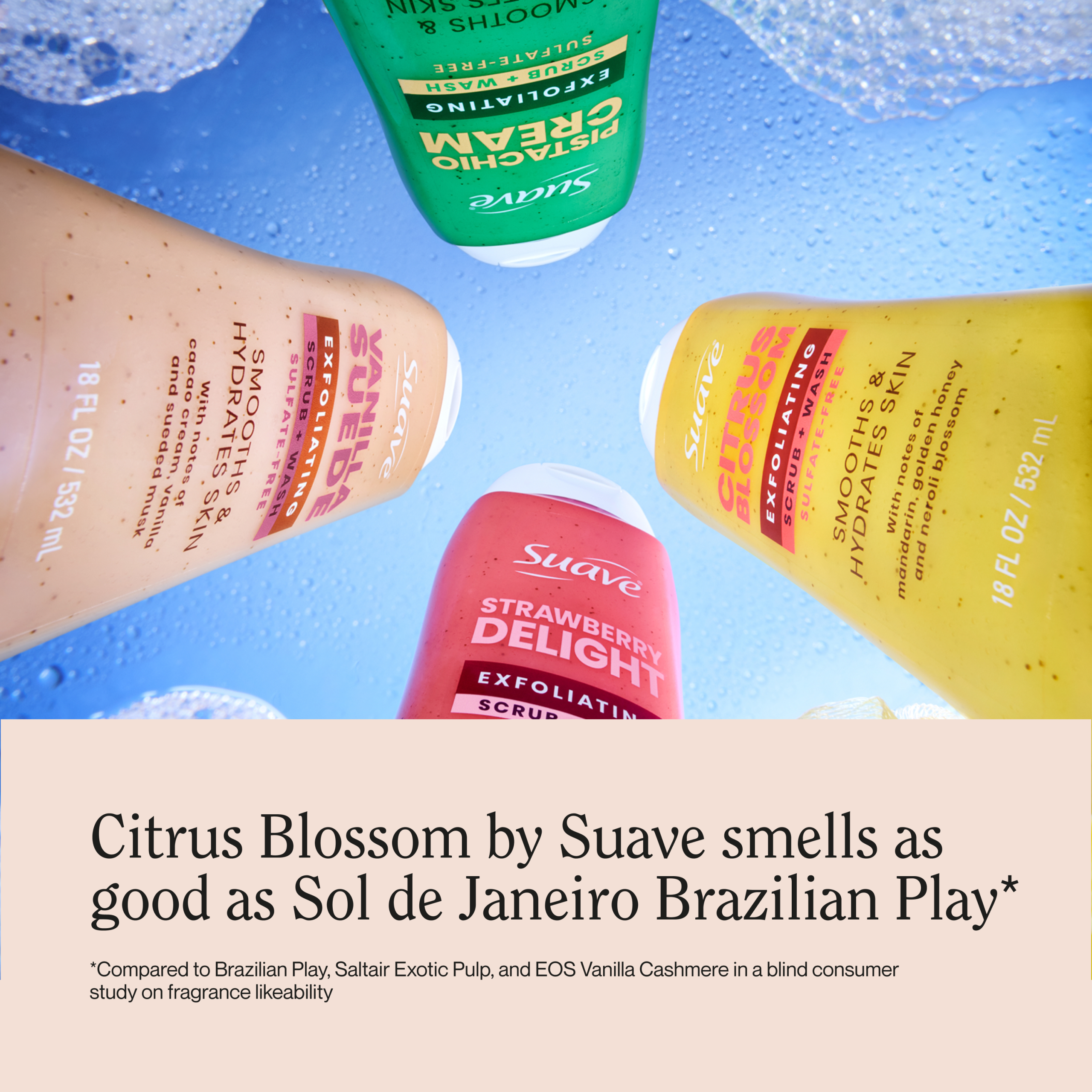 Citrus Blossom Exfoliating Body Wash & Scrub - Image 6